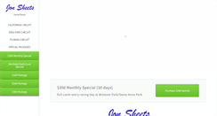 Desktop Screenshot of jonsheets.com